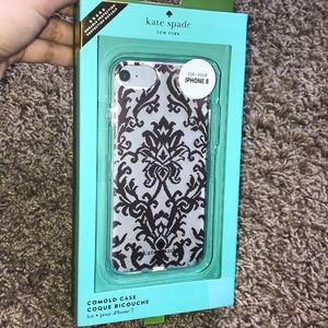 Kate Spade Rose Gold Tapestry iPhone Case